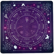 Neoprene Divination Mat - Wheel of the Year: Berry